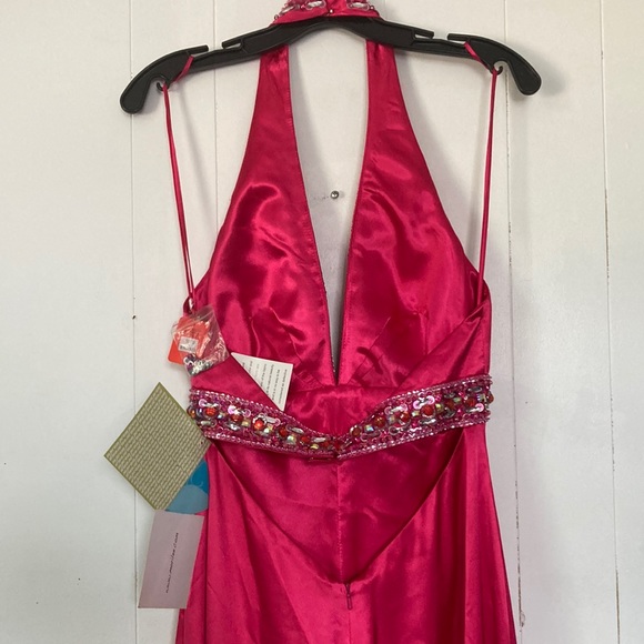 MORI LEE PAPARAZZI JUMPSUIT HIDDEN PANTS THAT LOOK LIKE A GOWN - Picture 6 of 11